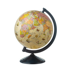Globe Political antique without illumination 26 cm (4820114951137)