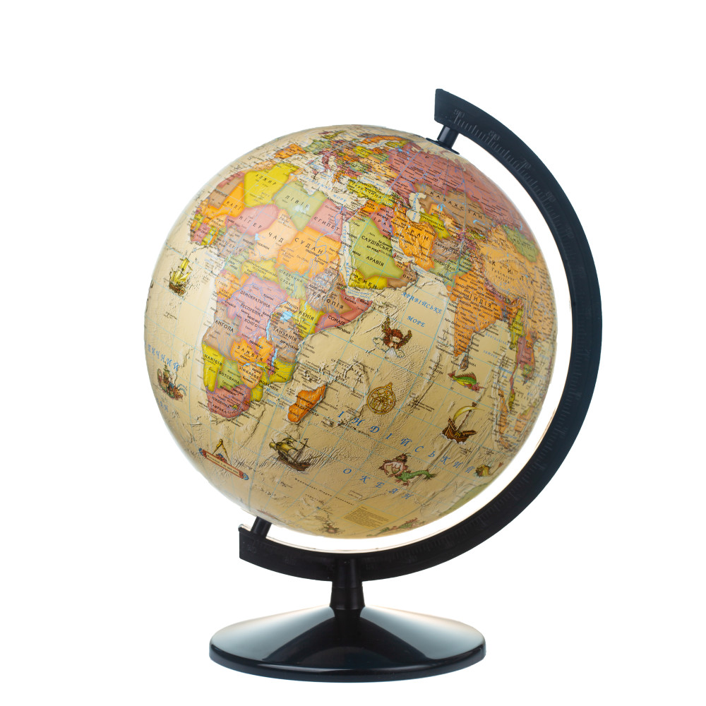 Antique Political Globe without illumination 32 cm (4820114954527)