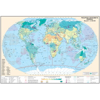 Map. Resources of the world ocean 160*110 M1: 21 500 000 laminated