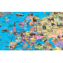 Map The world around us 88x60 cm M 1:40 000 000 glossy paper on strips (4820114954374)